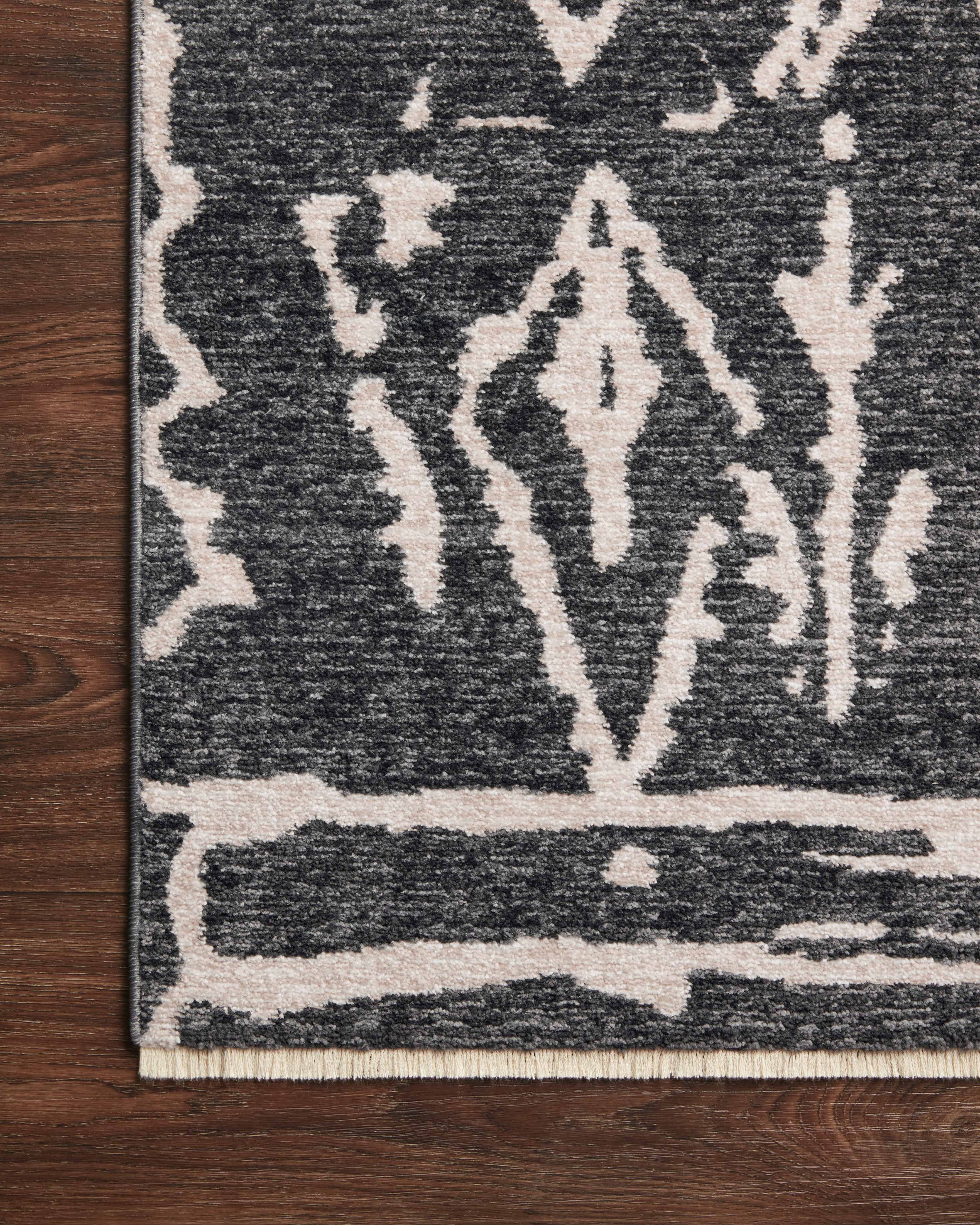 Loloi Vance Charcoal / Dove Rug No.4 Loloi