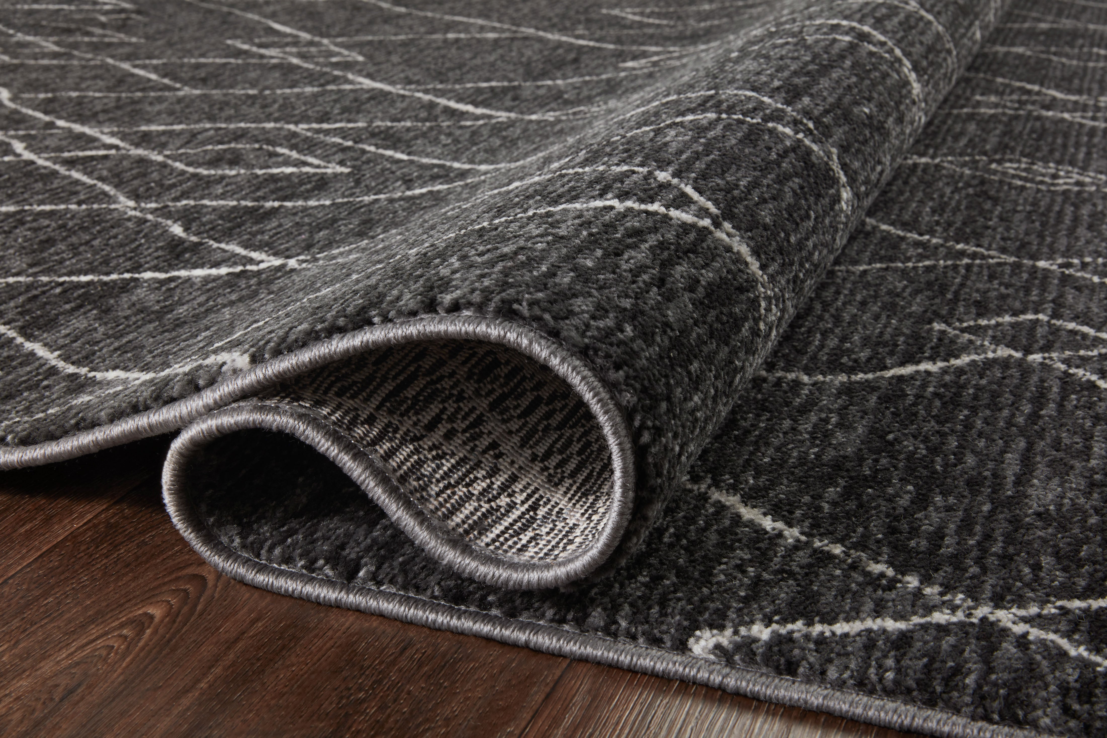 Loloi Vance Charcoal / Dove Rug No.6 Loloi