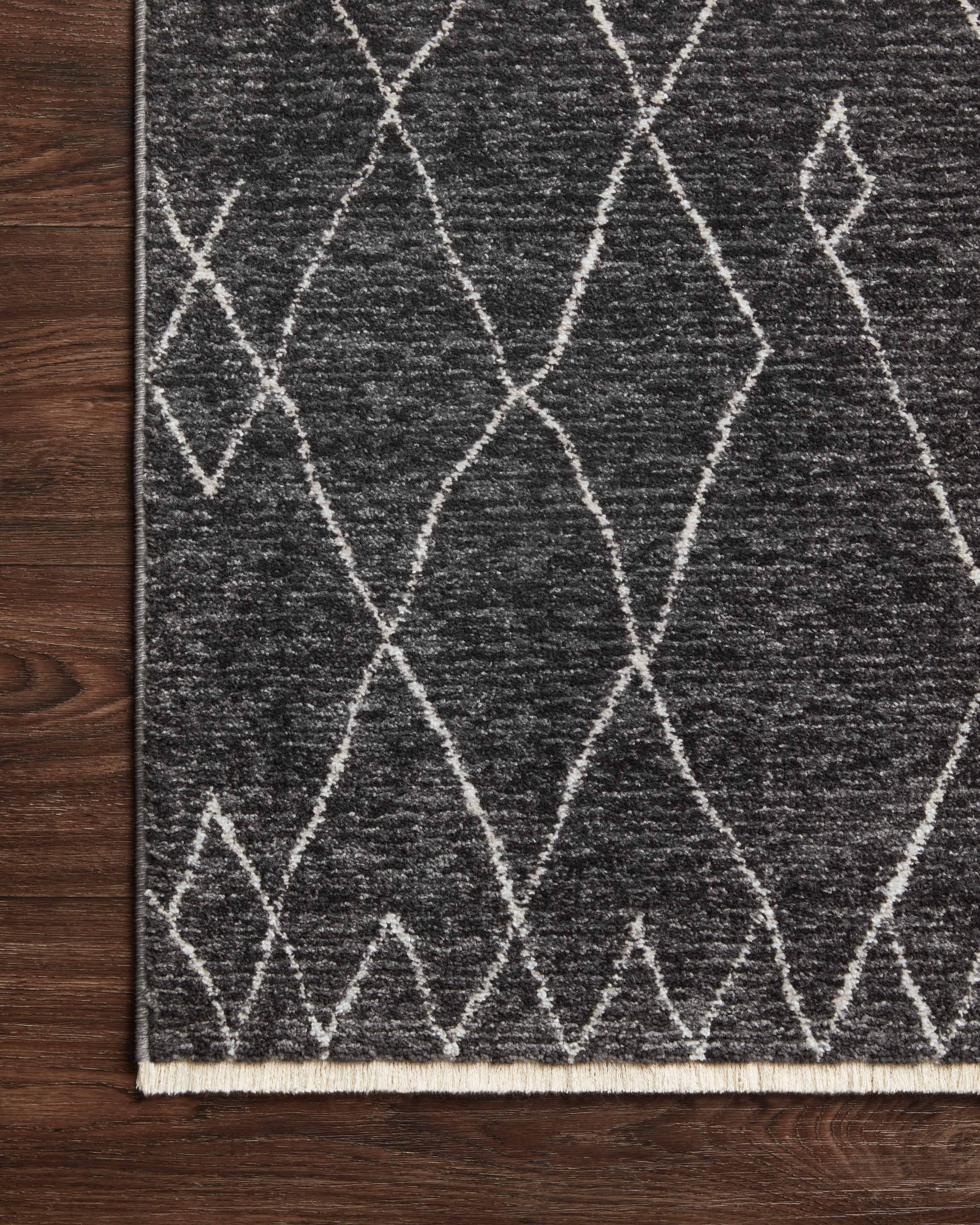 Loloi Vance Charcoal / Dove Rug No.6 Loloi