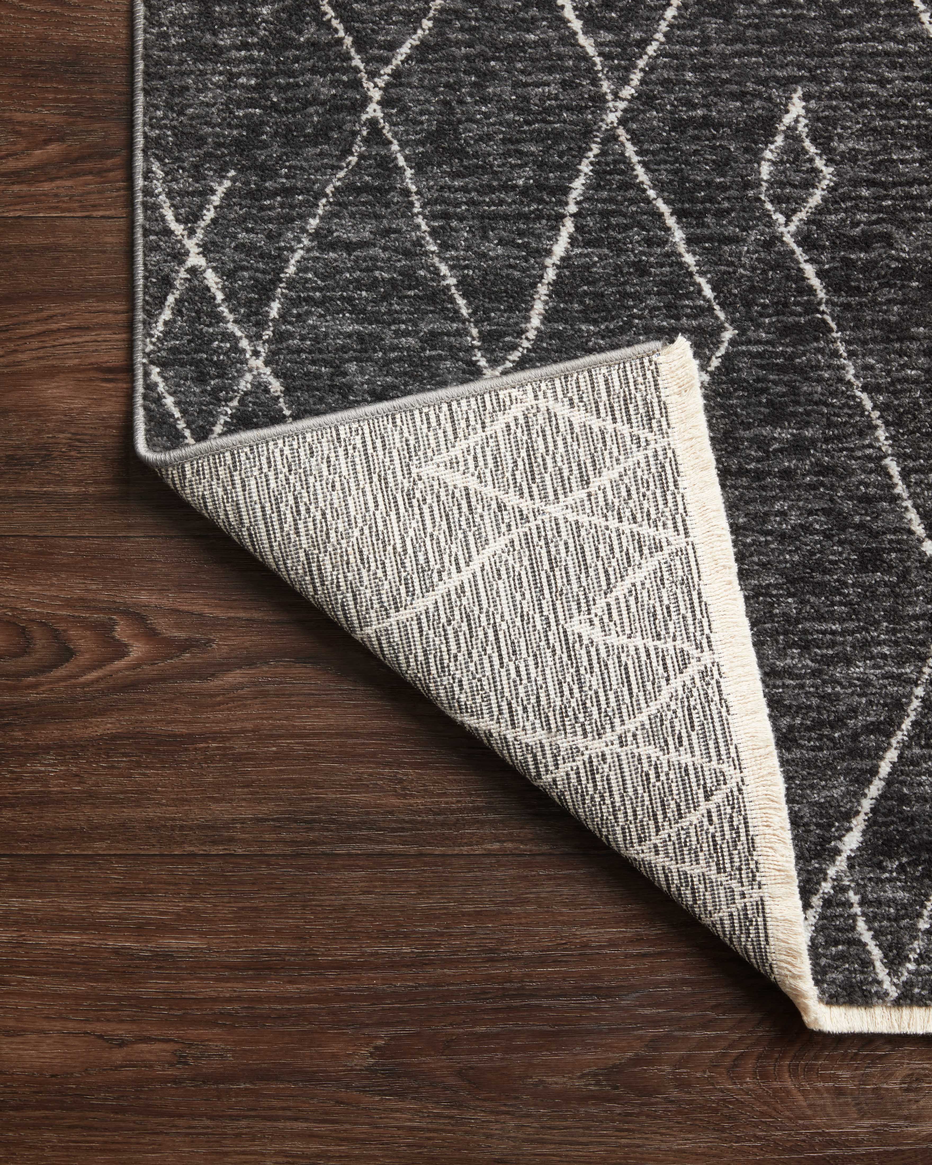 Loloi Vance Charcoal / Dove Rug No.6 Loloi
