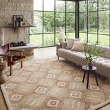 Loloi Varena Sand / clay Rug RUGS - wool Loloi
