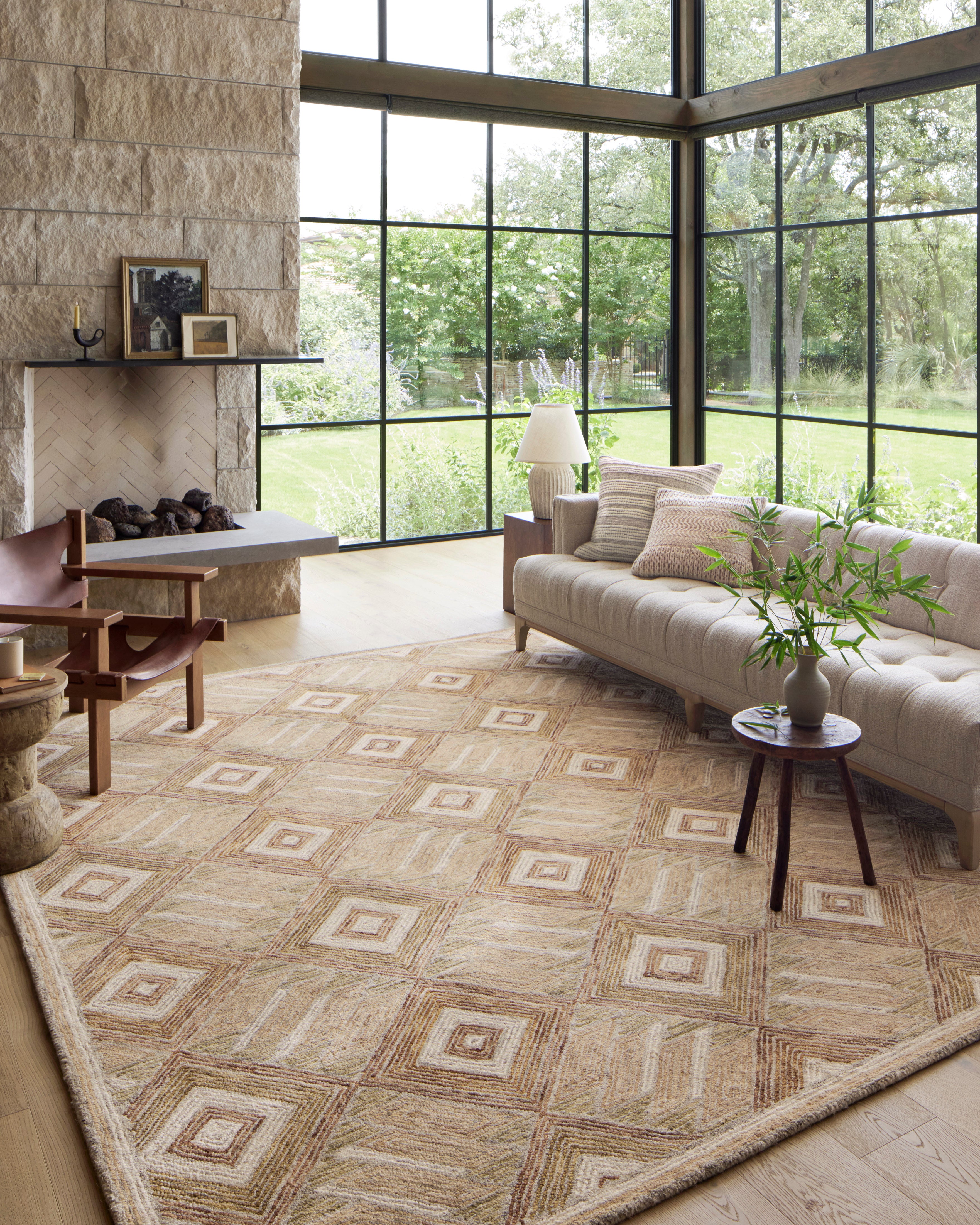 Loloi Varena Sand / clay Rug RUGS - wool Loloi