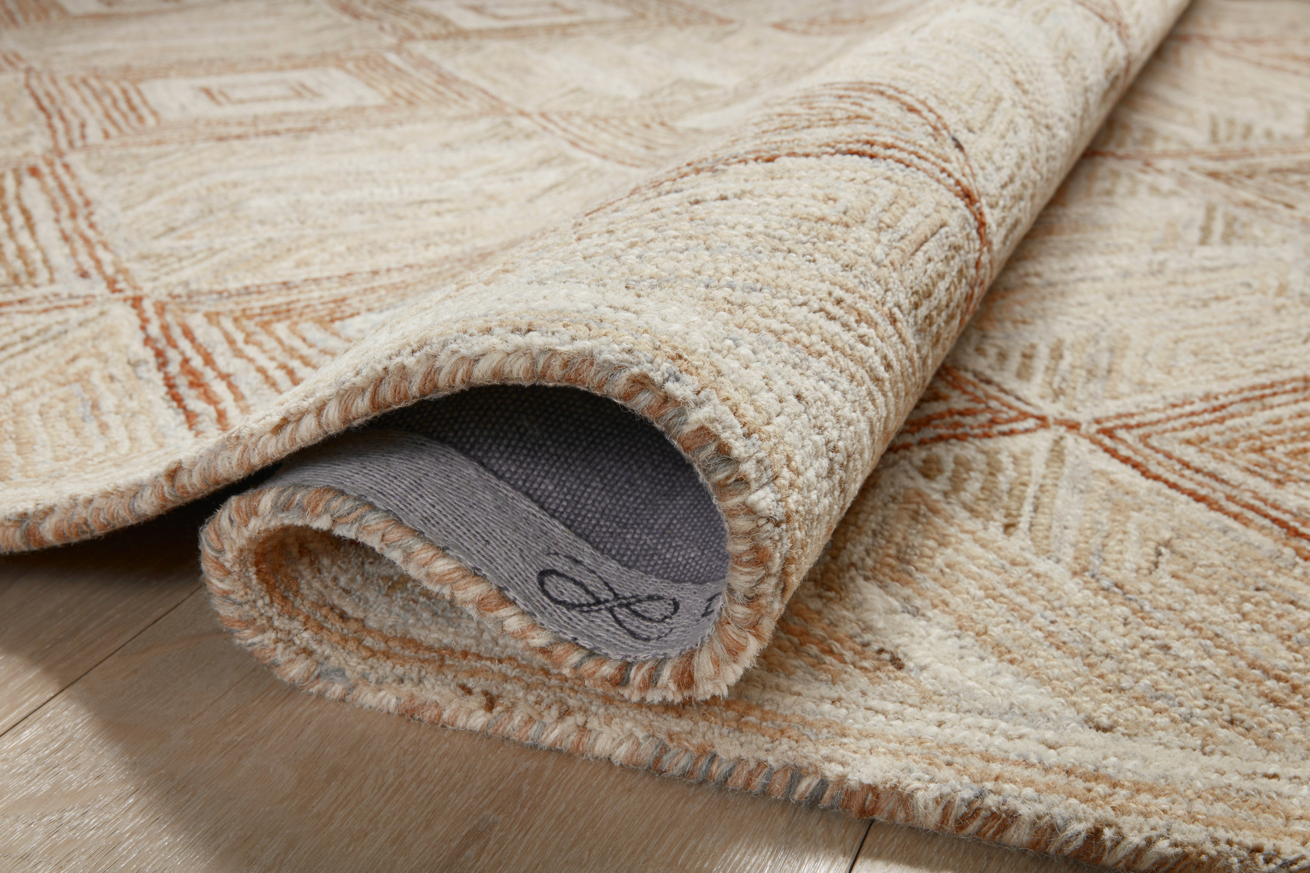 Loloi Varena Sand / clay Runner Rug RUGS - wool Loloi