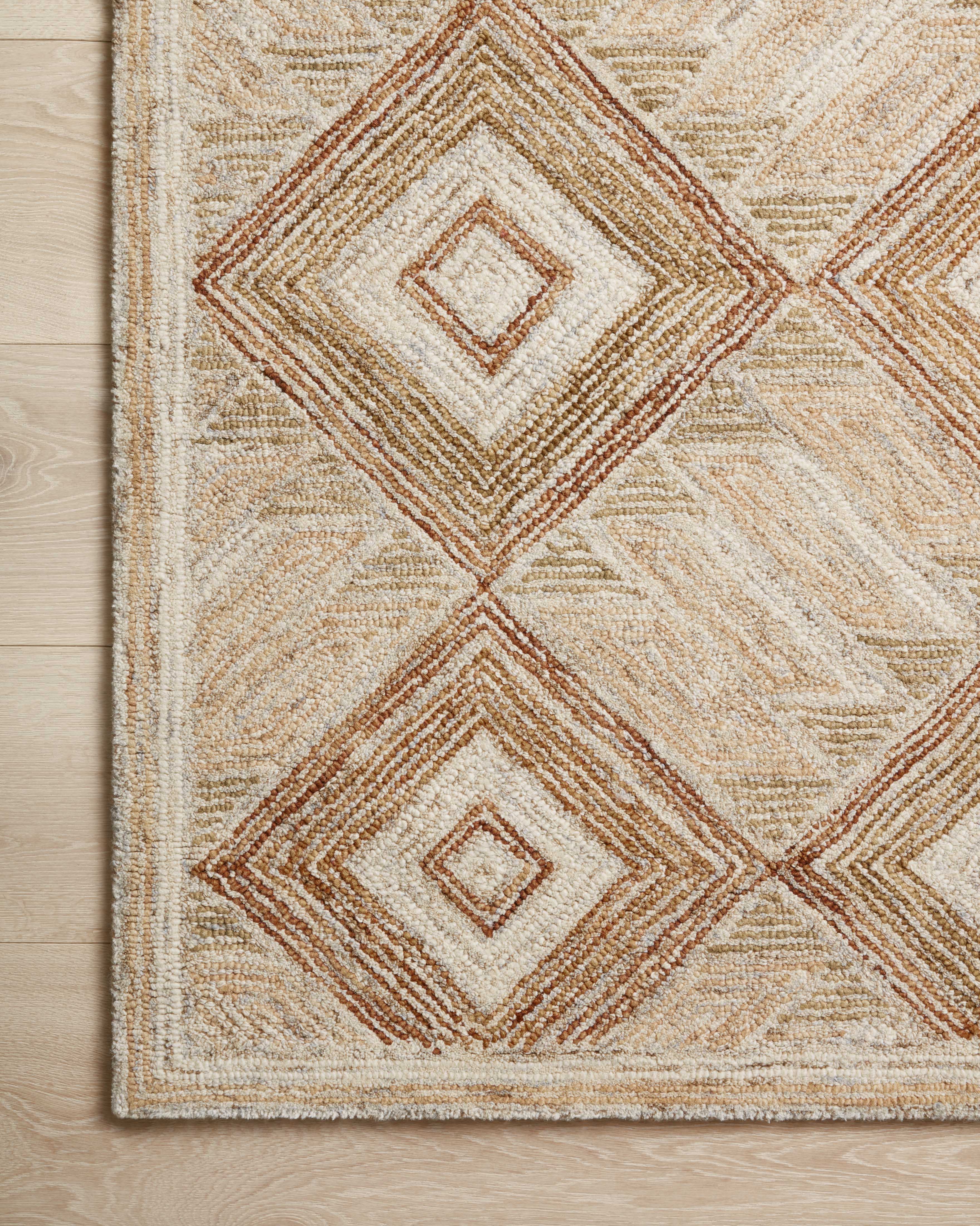 Loloi Varena Sand / clay Rug RUGS - wool Loloi