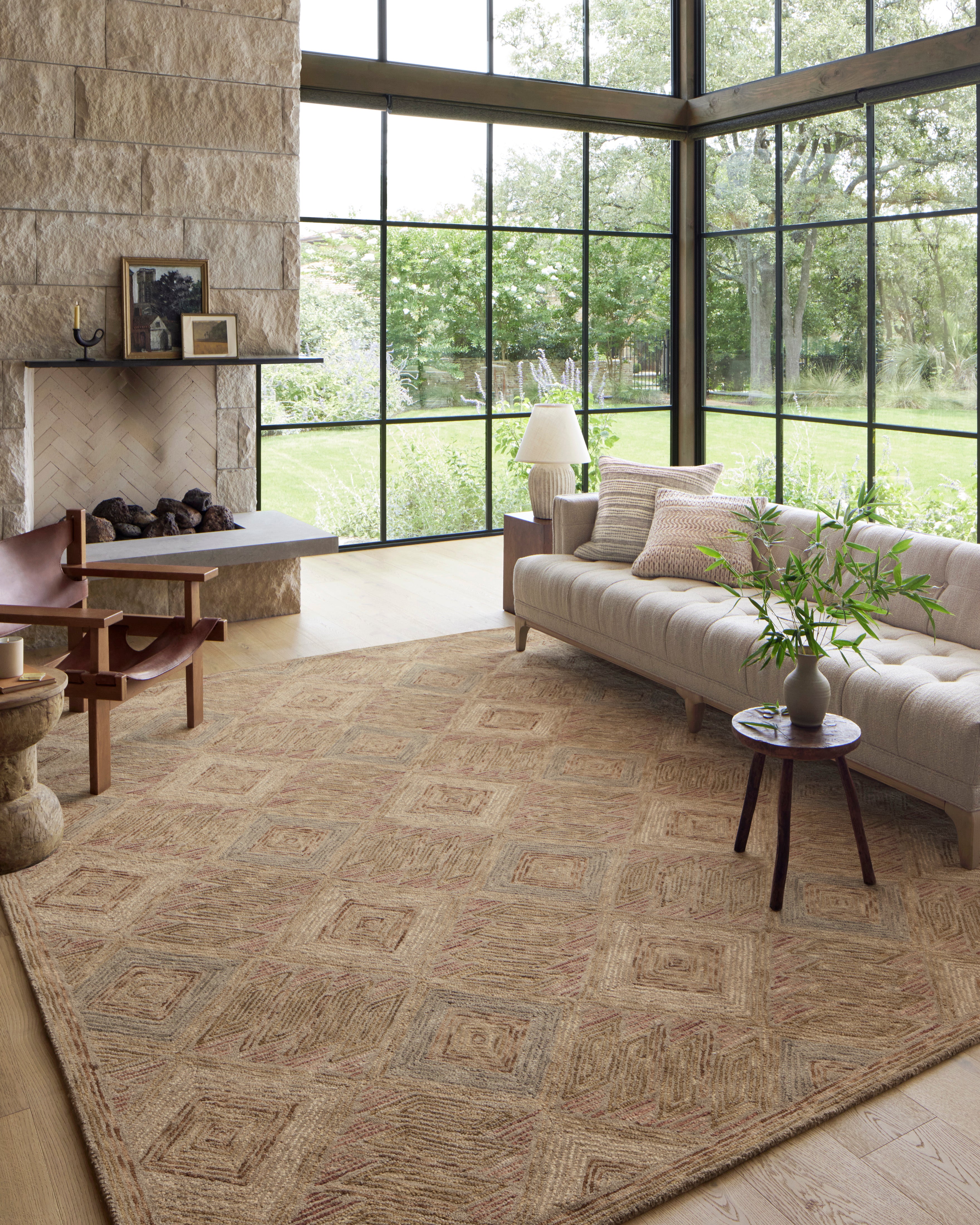 Loloi Varena Berry / Multi Runner Rug RUGS - wool Loloi