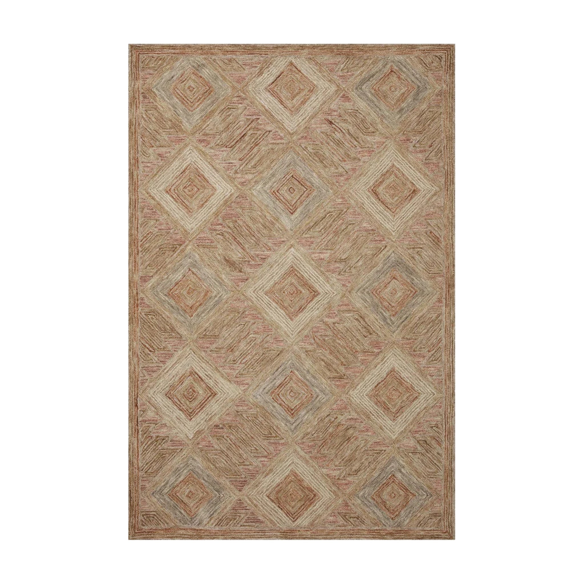 Loloi Varena Berry / Multi Runner Rug RUGS - wool Loloi 2'6" x 7'6"