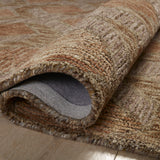Loloi Varena Rust / Bark Runner Rug RUGS - wool Loloi