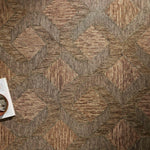 Loloi Varena Rust / Bark Runner Rug RUGS - wool Loloi