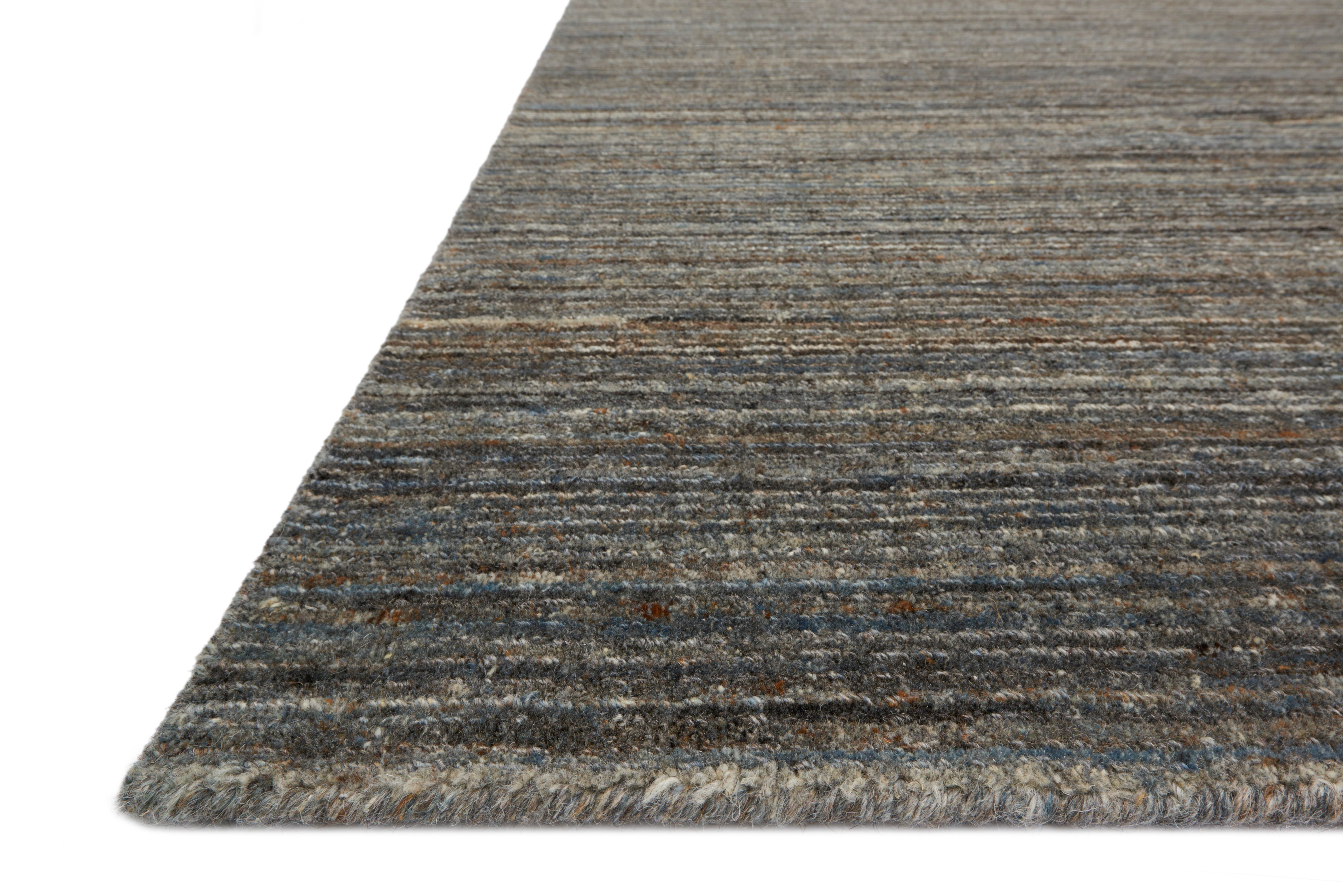 Loloi Vaughn Slate Rug RUGS - wool Loloi