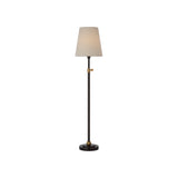 Bryant Adjustable Cordless Table Lamp LIGHTING - table lamp Visual Comfort - Signature Bronze and Hand-Rubbed Antique Brass 27"