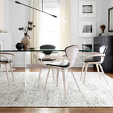 Loloi Vestige White / Black Rug RUGS - cotton Loloi