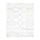 Loloi Vestige White / Stone Rug RUGS - cotton Loloi 18" x 18"
