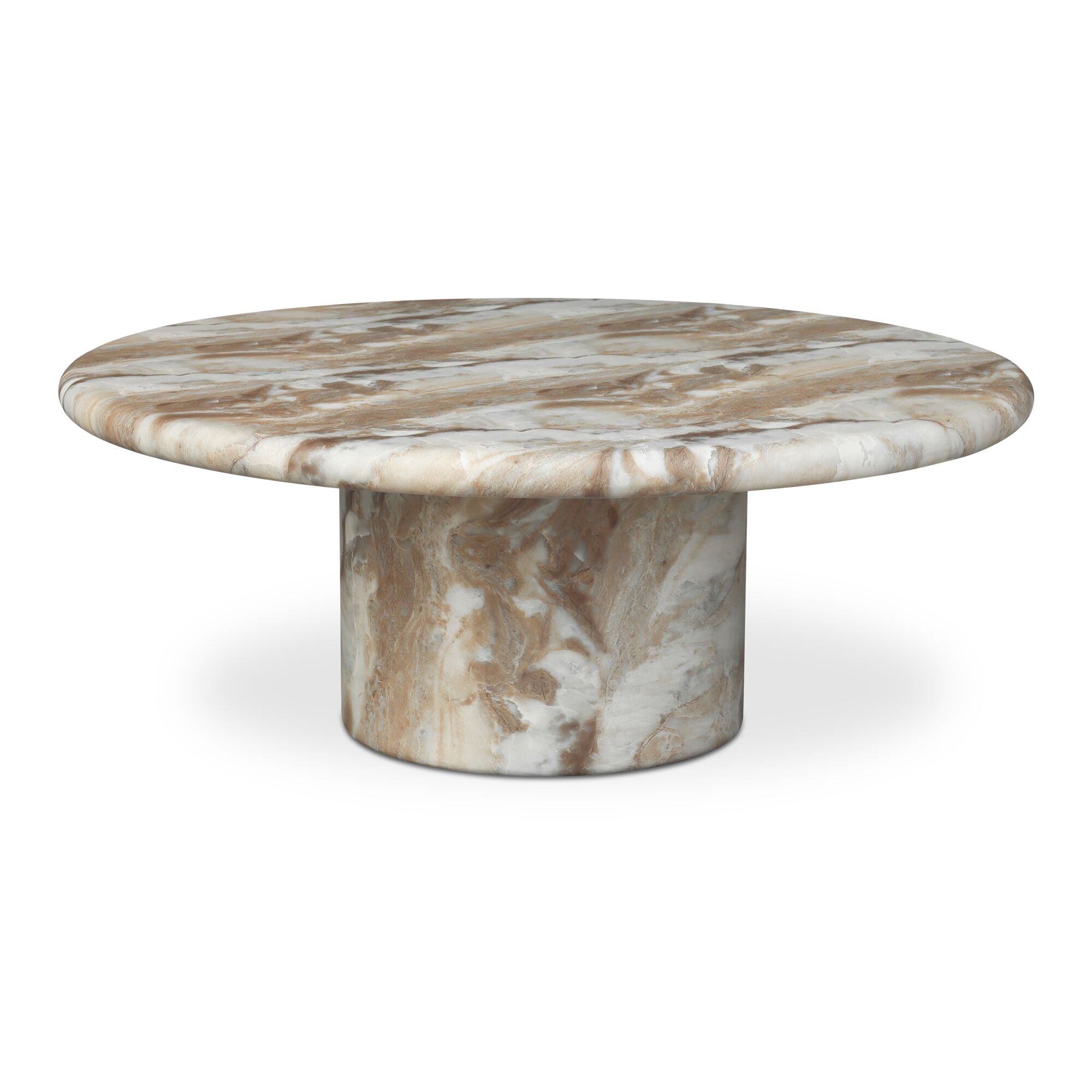 Frida Outdoor Coffee Table Furniture - outdoor coffee table Moe's Furniture Brown