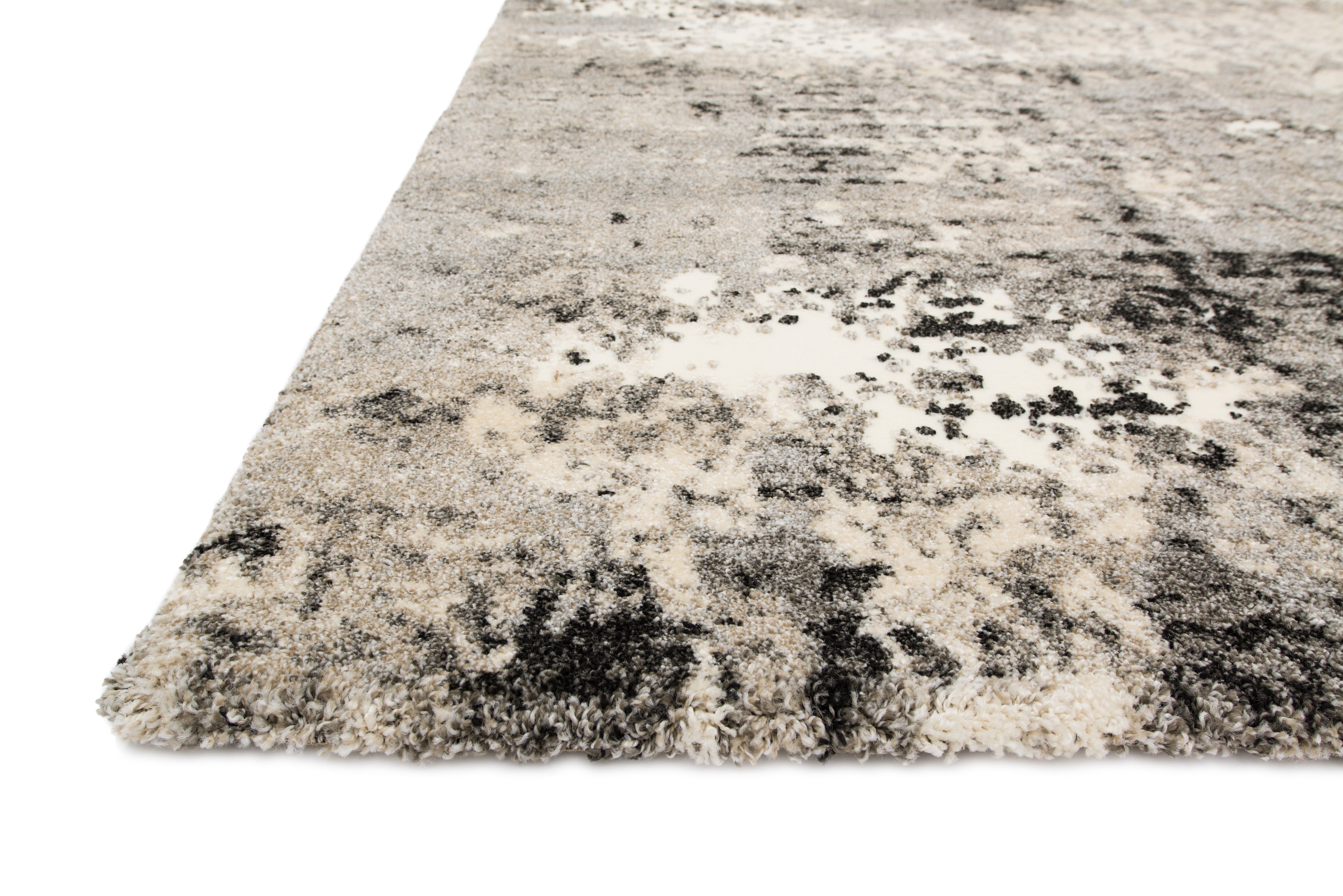 Loloi Viera Grey Rug RUGS - synthetic Loloi