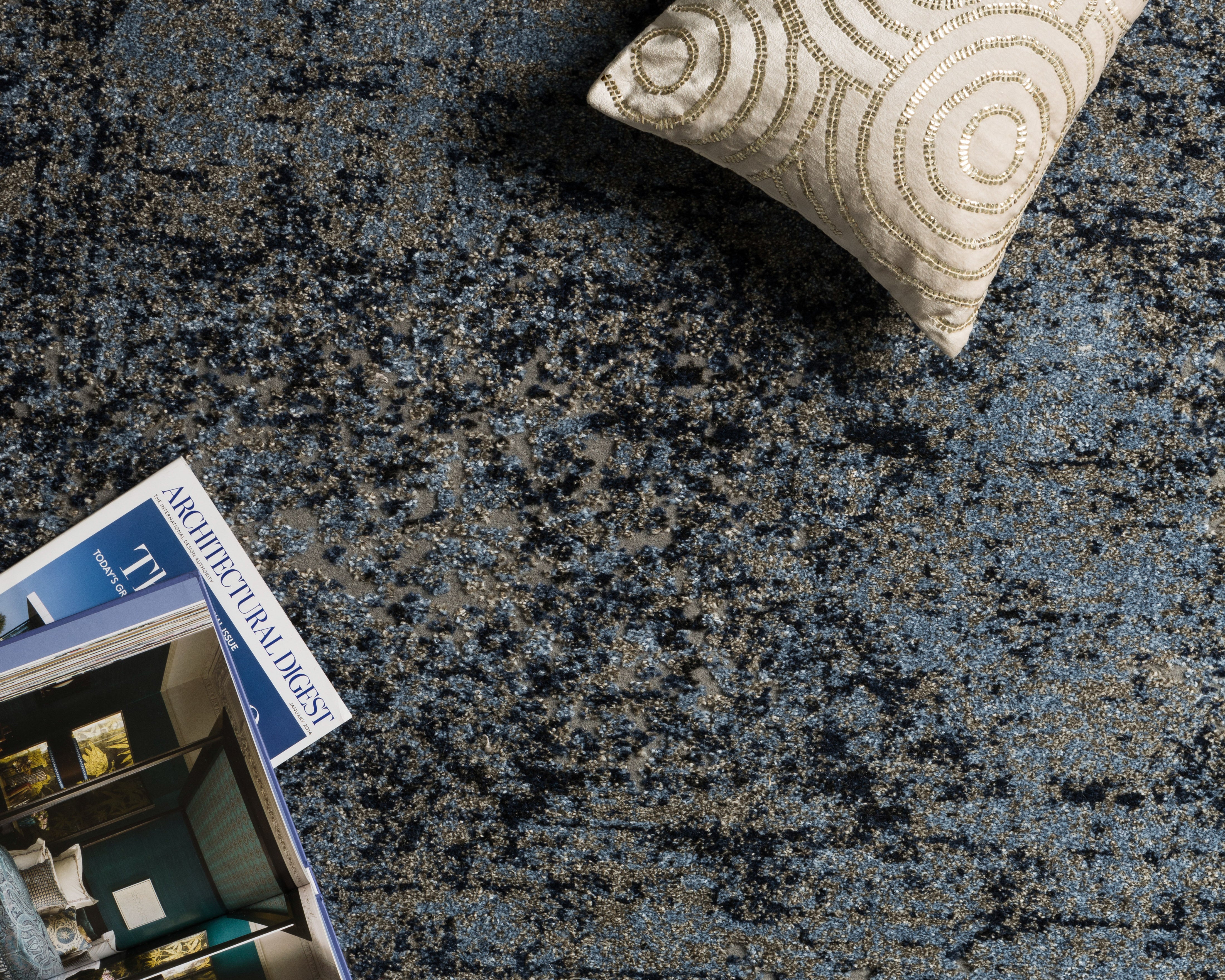Loloi Viera Lt. Blue / Grey Rug RUGS - synthetic Loloi