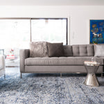Loloi Viera Lt. Blue / Grey Rug RUGS - synthetic Loloi