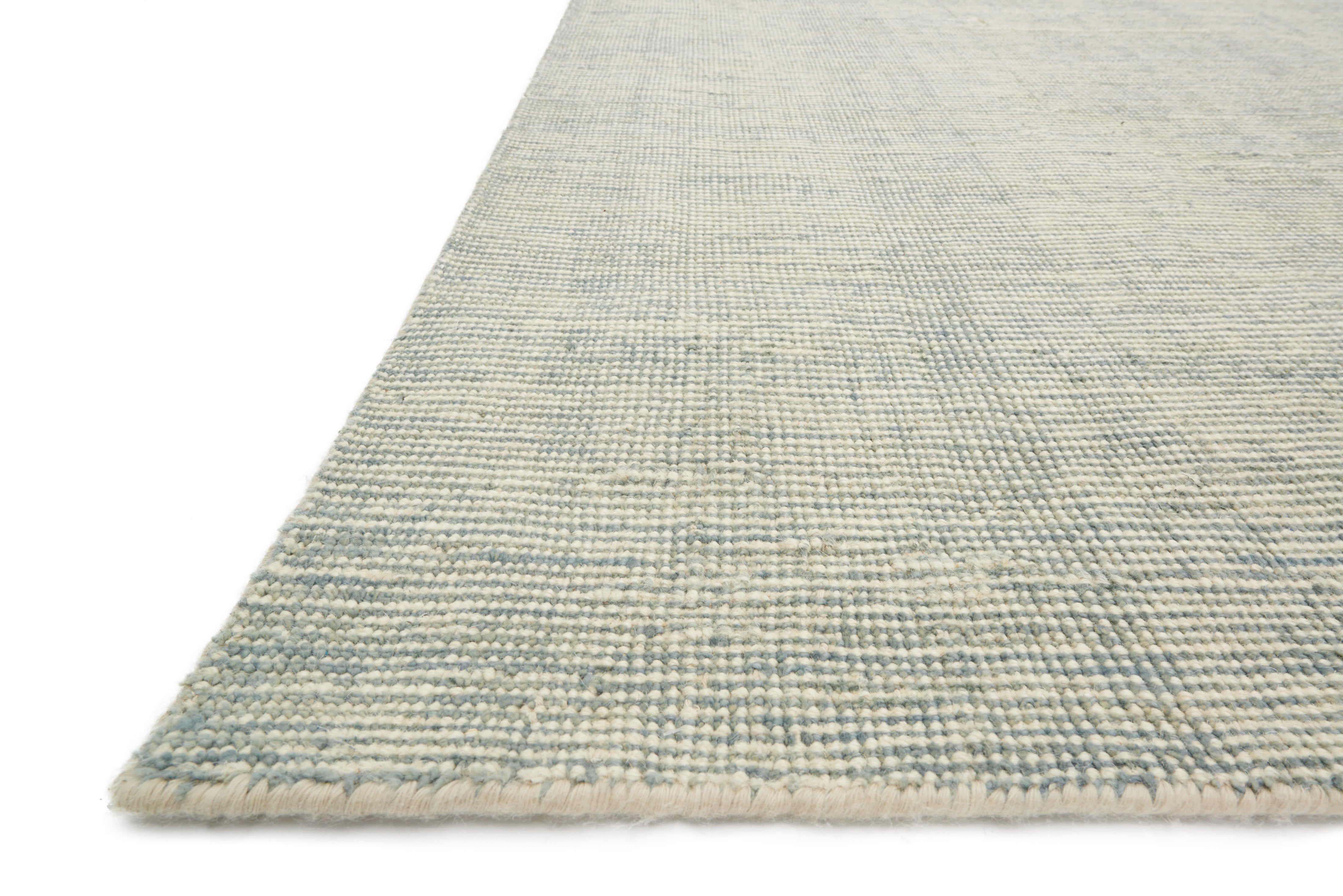 Loloi Villa Lt. Blue Rug RUGS - wool Loloi