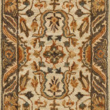 Loloi Victoria Ivory / Dk Taupe Rug RUGS - wool Loloi