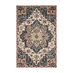 Loloi Victoria Blue / Red Rug RUGS - wool Loloi 18" x 18"