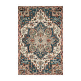 Loloi Victoria Blue / Red Rug RUGS - wool Loloi 18" x 18"