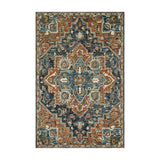 Loloi Victoria Rust / Multi Rug RUGS - wool Loloi 18" x 18"