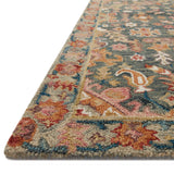 Loloi Victoria Navy / Multi Runner Rug RUGS - wool Loloi