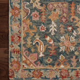 Loloi Victoria Navy / Multi Runner Rug RUGS - wool Loloi