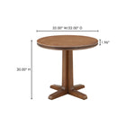 Charles Cafe Table FURNITURE - coffee table Moe's Furniture