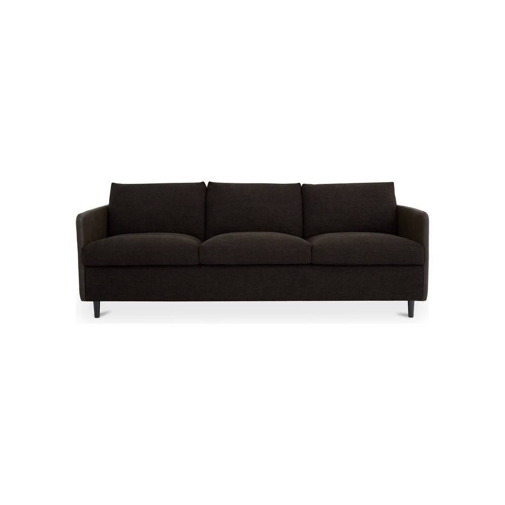 Townes 87" Sofa FURNITURE - sofas Moe's Furniture Black