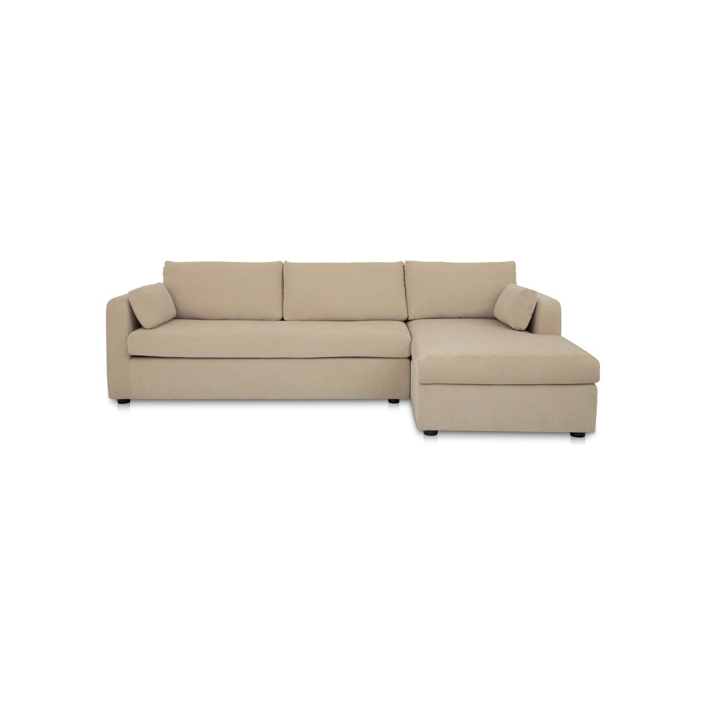 Burra Sleeper Sectional, Sand Right