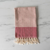 Diamond Turkish Hand Towel with Tassel  - Rug & Weave