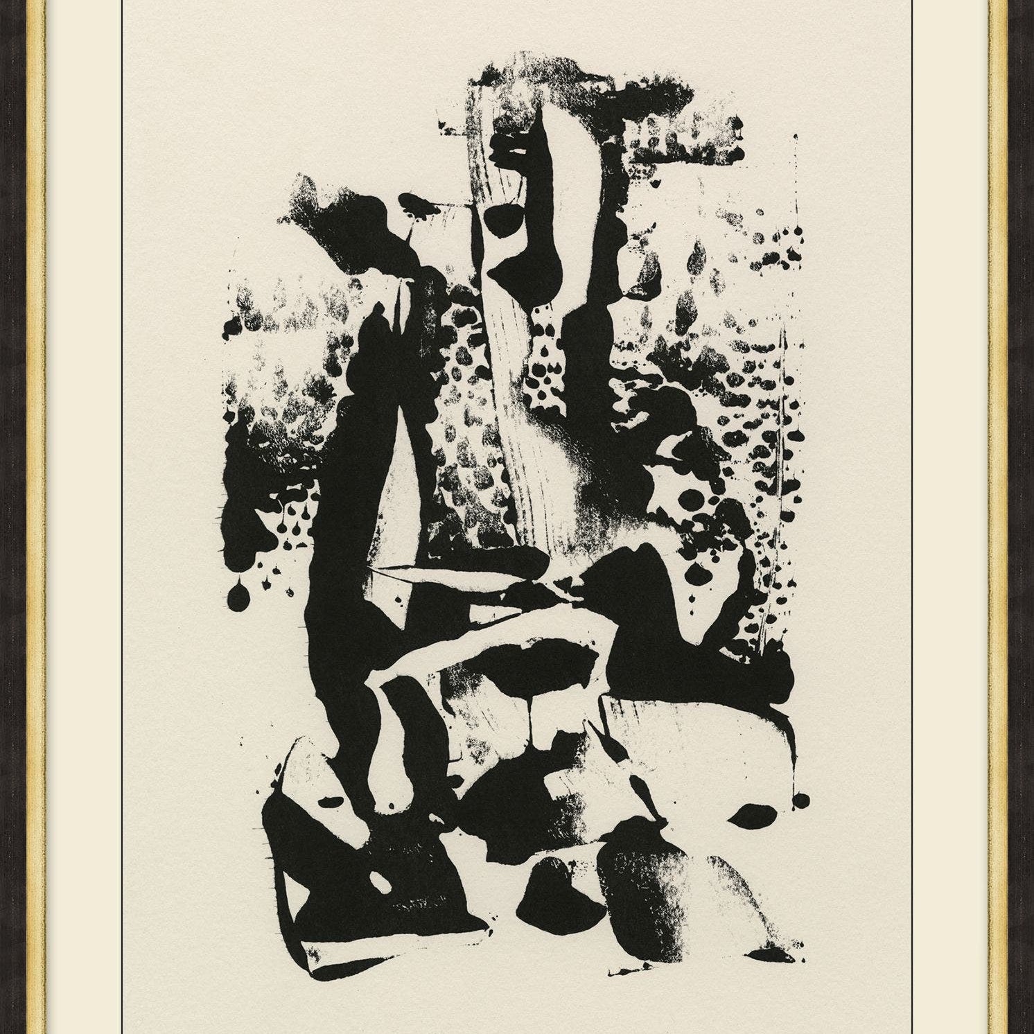 "Bold Gestures in Ink" Framed Art Print ARTWORK - framed art Wendover Art Group