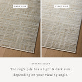 Loloi Wade Mist / Gold Rug