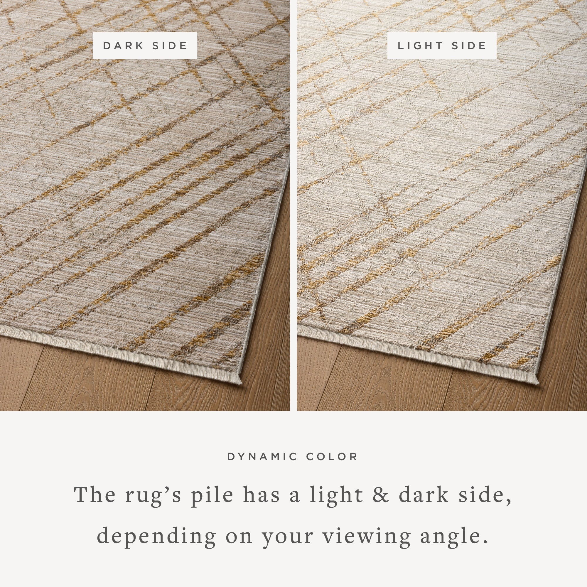 Loloi Wade Beige / Gold Rug RUGS - synthetic Loloi