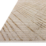 Loloi Wade Beige / Gold Square Rug RUGS - synthetic Loloi