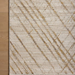 Loloi Wade Beige / Gold Runner Rug RUGS - synthetic Loloi