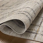 Loloi Wade Beige / Midnight Square Rug RUGS - synthetic Loloi