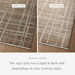 Loloi Wade Brown / Stone Rug RUGS - synthetic Loloi