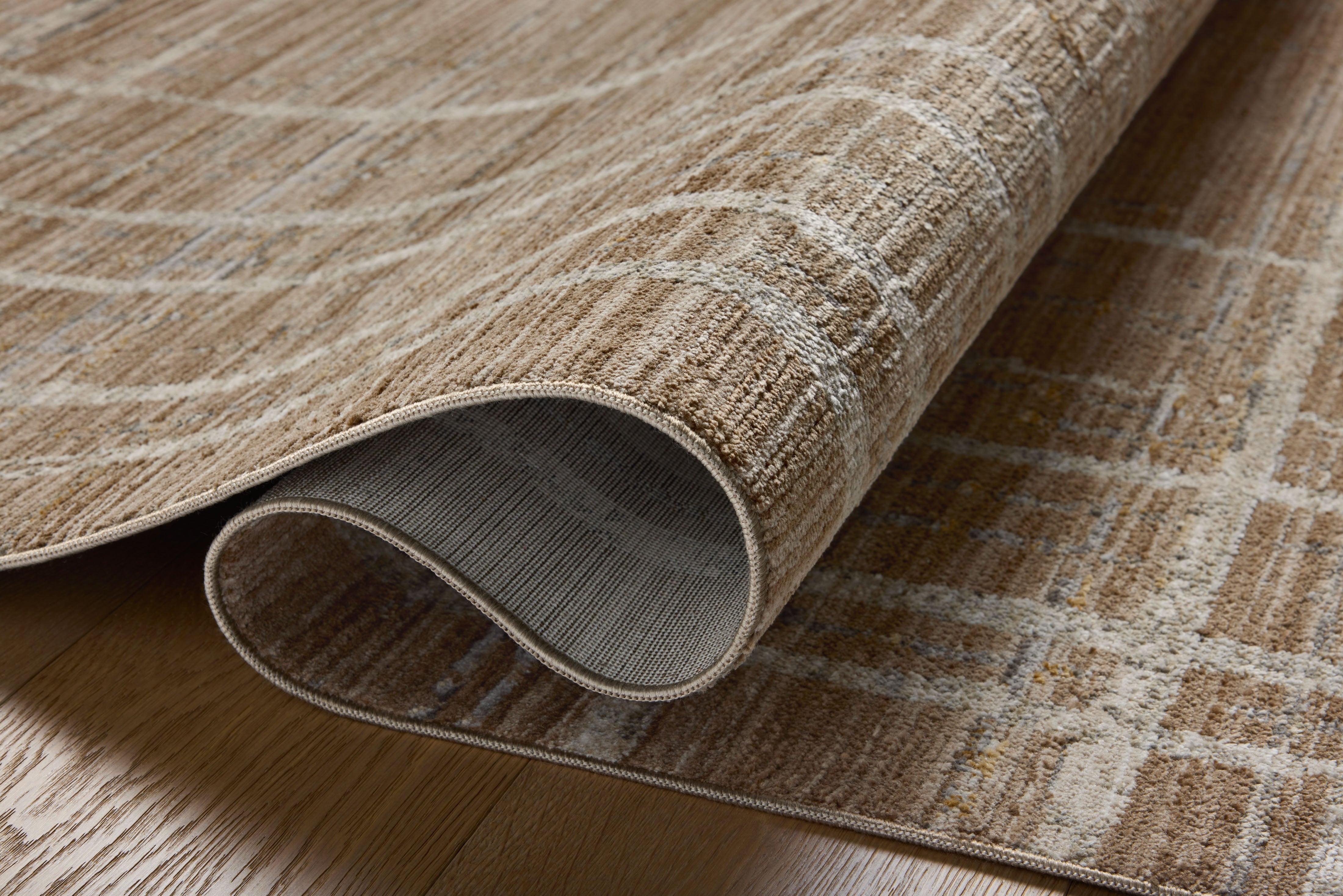 Loloi Wade Brown / Stone Runner Rug RUGS - synthetic Loloi