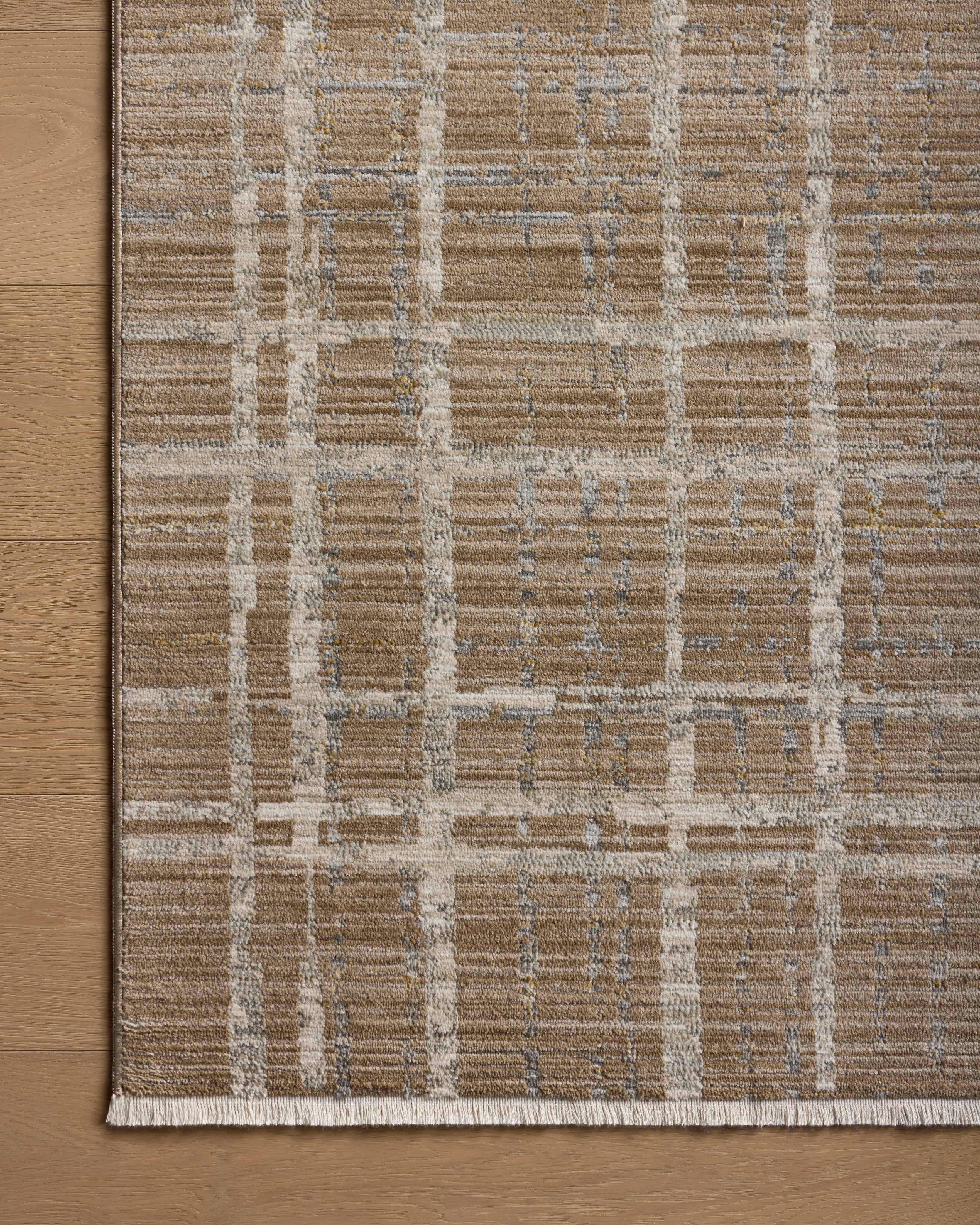 Loloi Wade Brown / Stone Rug RUGS - synthetic Loloi
