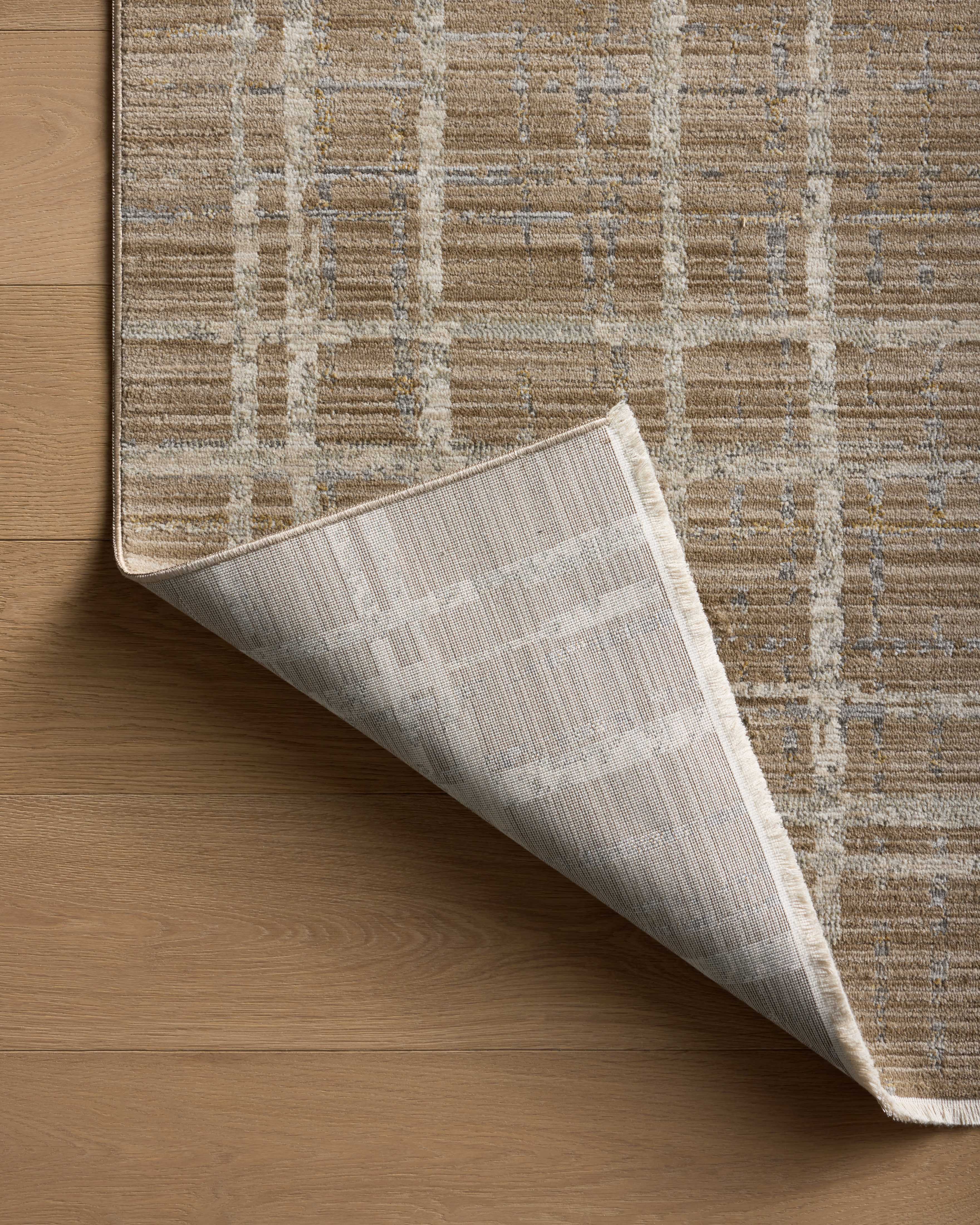 Loloi Wade Brown / Stone Runner Rug RUGS - synthetic Loloi
