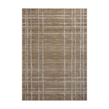 Loloi Wade Brown / Stone Square Rug RUGS - synthetic Loloi 7'10" x 7'10" Square