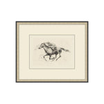 "Sketched Stride" Framed Art Print ARTWORK - framed art Wendover Art Group
