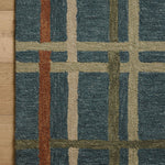 Magnolia Home by Joanna Gaines x Loloi Waylon Denim / Multi Rug RUGS - wool Loloi 18" x 18" sample