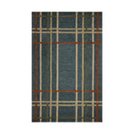 Magnolia Home by Joanna Gaines x Loloi Waylon Denim / Multi Rug RUGS - wool Loloi 18" x 18" sample
