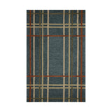 Magnolia Home by Joanna Gaines x Loloi Waylon Denim / Multi Rug RUGS - wool Loloi 18" x 18" sample