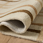 Magnolia Home by Joanna Gaines x Loloi Waylon Natural / Bark Rug RUGS - wool Loloi 18" x 18" sample