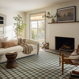 Magnolia Home by Joanna Gaines x Loloi Waylon Spa / Brick Rug RUGS - wool Loloi