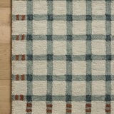 Magnolia Home by Joanna Gaines x Loloi Waylon Spa / Brick Rug RUGS - wool Loloi