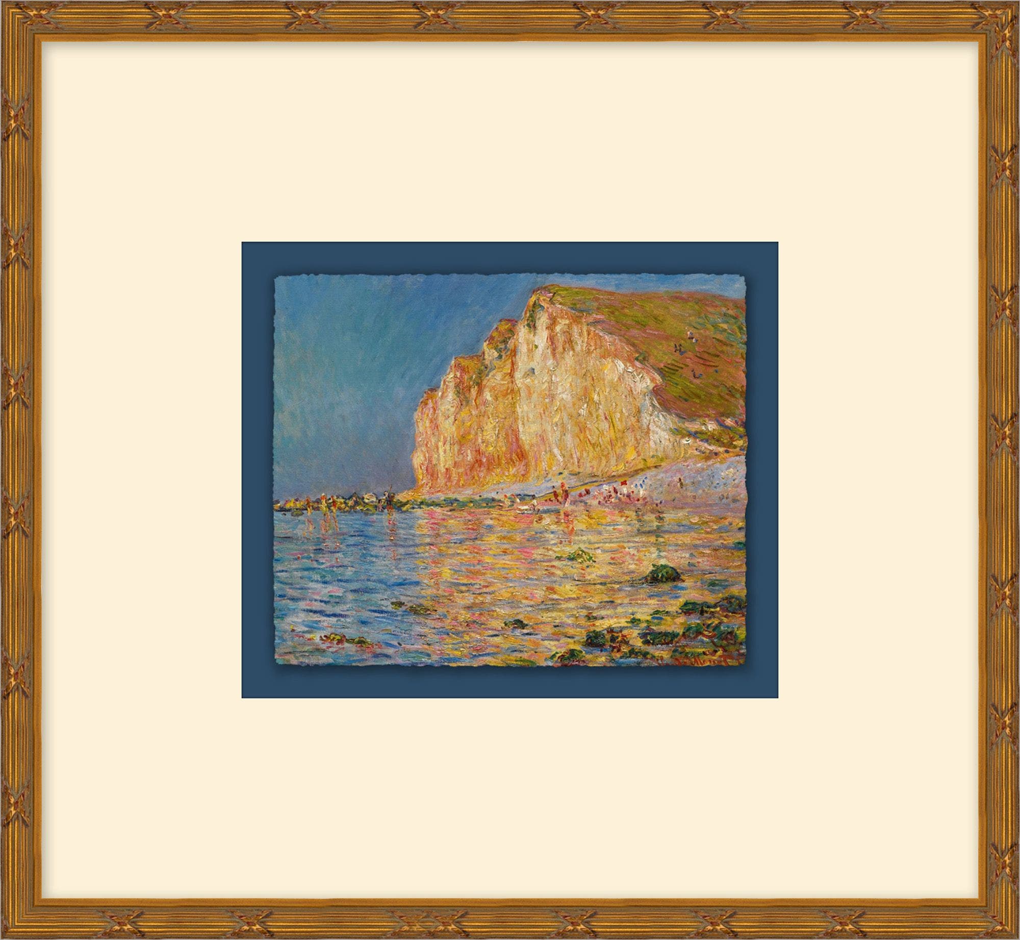 "Cobalt Waters" Framed Art Print ARTWORK - framed art Wendover Art Group